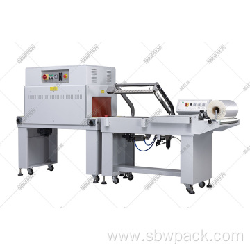 Manual L Bar Sealing and Shrink Tunnel Machine